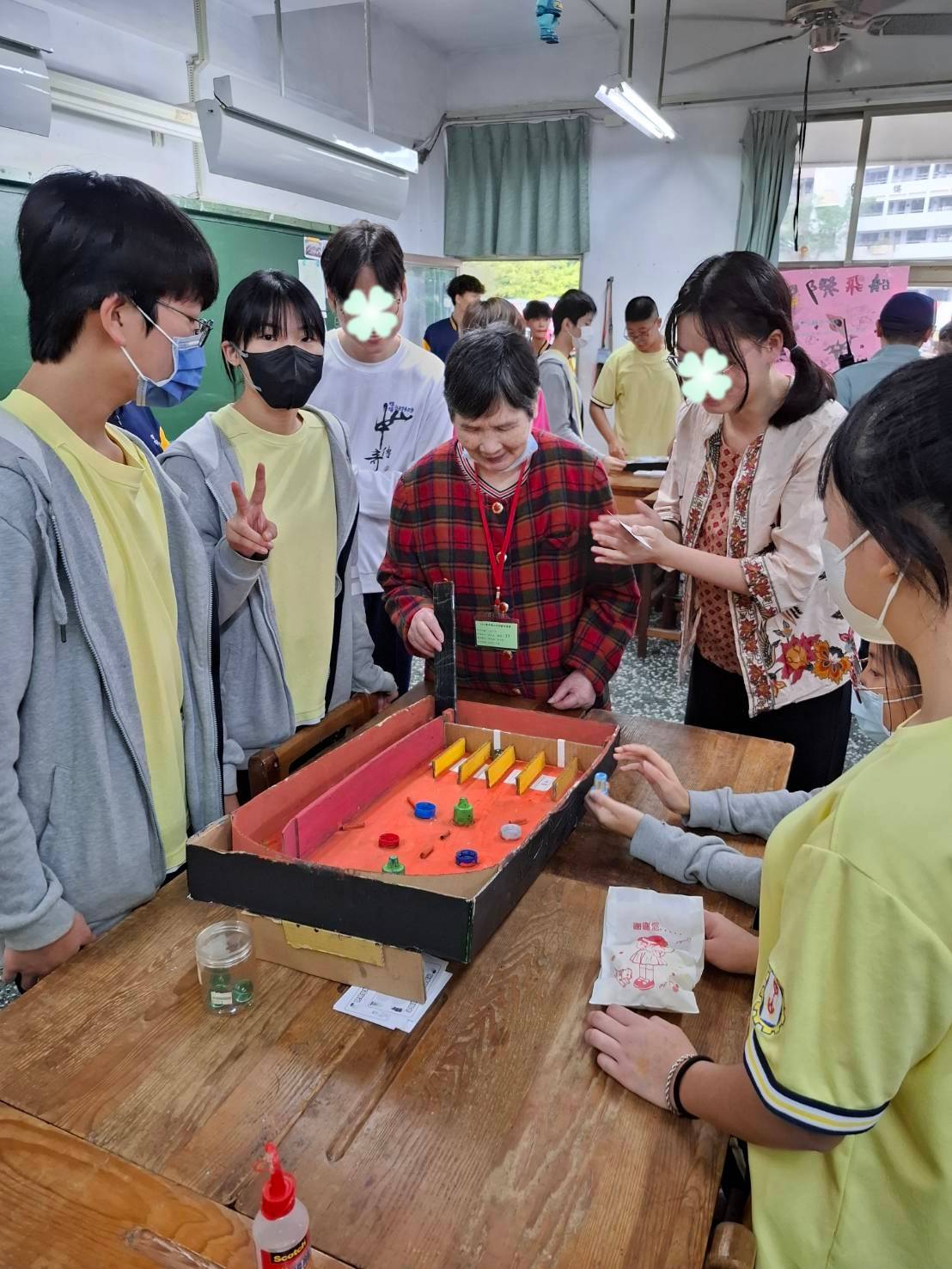 長輩與中山工商學生同樂