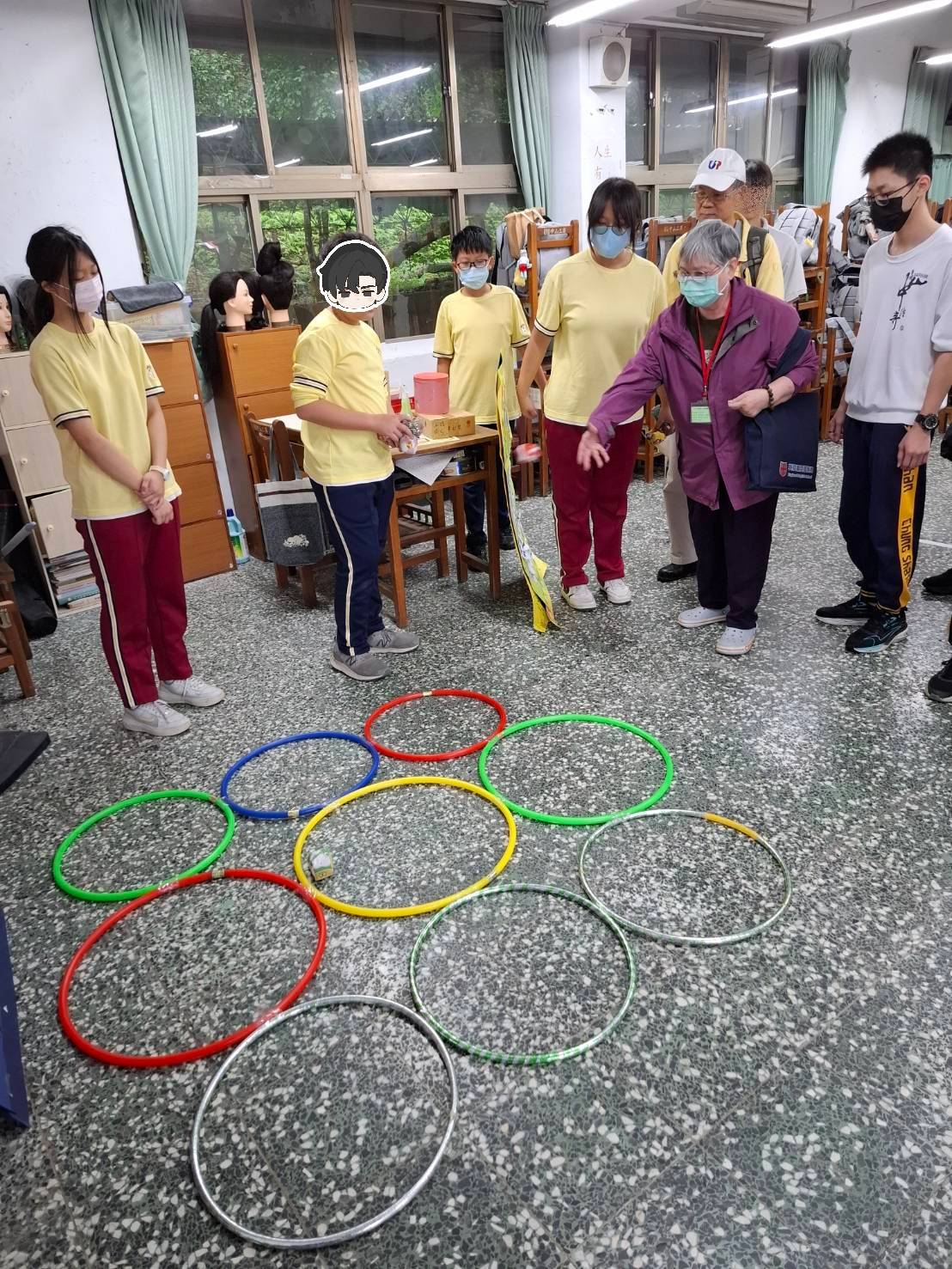 長輩與中山工商學生同樂