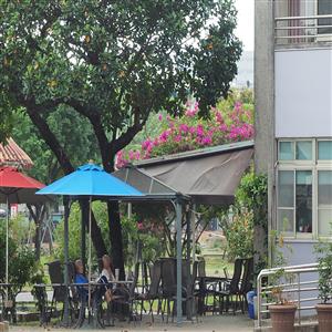 改造前的舊泡茶區