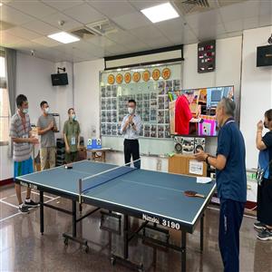 董事長為大家鼓勵加油